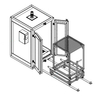 4x4x6 Electric Powder Coating Oven for Sale