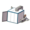 Walk-in Powder Coating Curing Oven without Floor