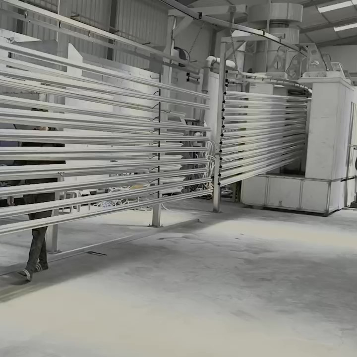Full Automatic Powder Coating Line for Aluminum Profiles