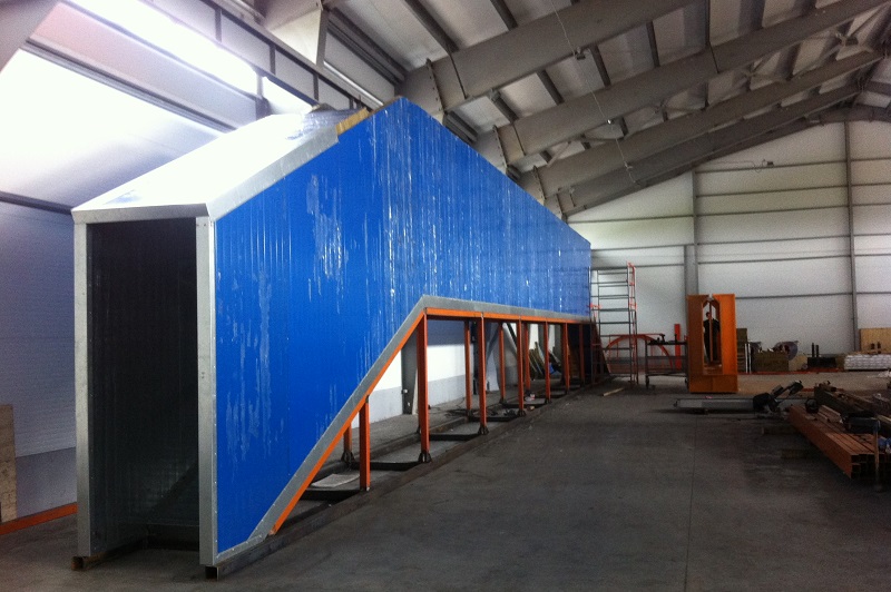 tunnel curing oven