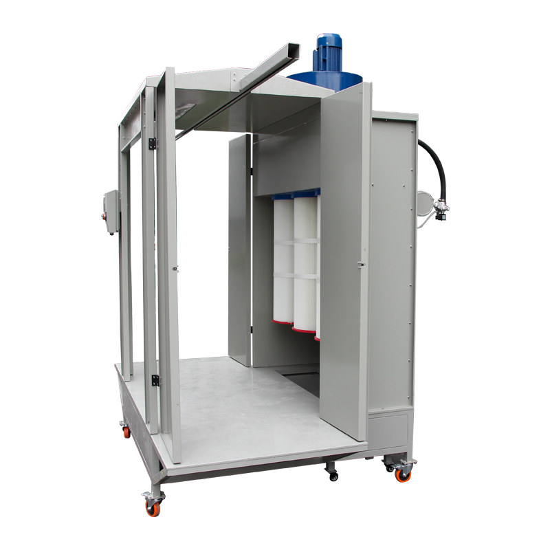 Manual Powder Coating Booth for Double Purposes