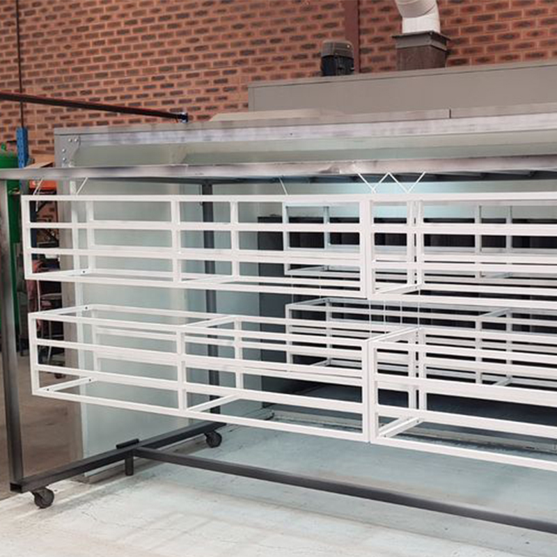Walk-in Powder Coating Booth for Large Workparts
