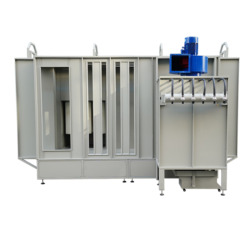Automatic Conveyor Powder Coating Booth