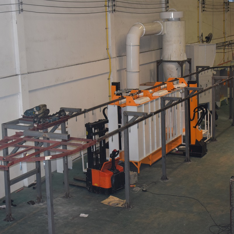 Automatic Powder Coating Line for Aluminium Profile