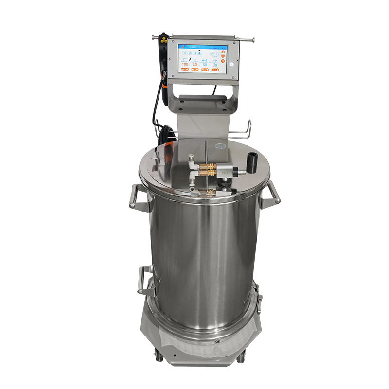 COLO-200S-H Hopper Type Powder Coating Equipment Touch Panel