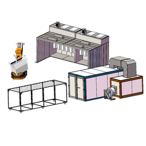 Complete Manual Powder Coating Package for Large Workparts Painting 