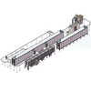 Complete Full Automatic Powder Coating Line Include Pretreatment for High Efficiency 