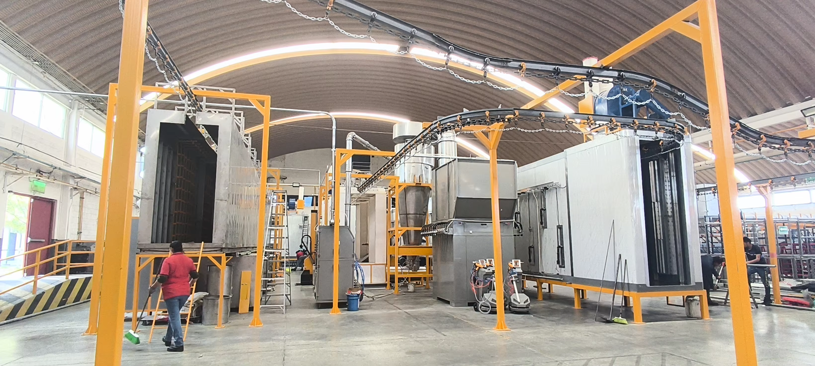 Automatic Powder Coating Line