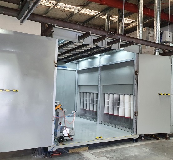 Powder Coating Spray Booth