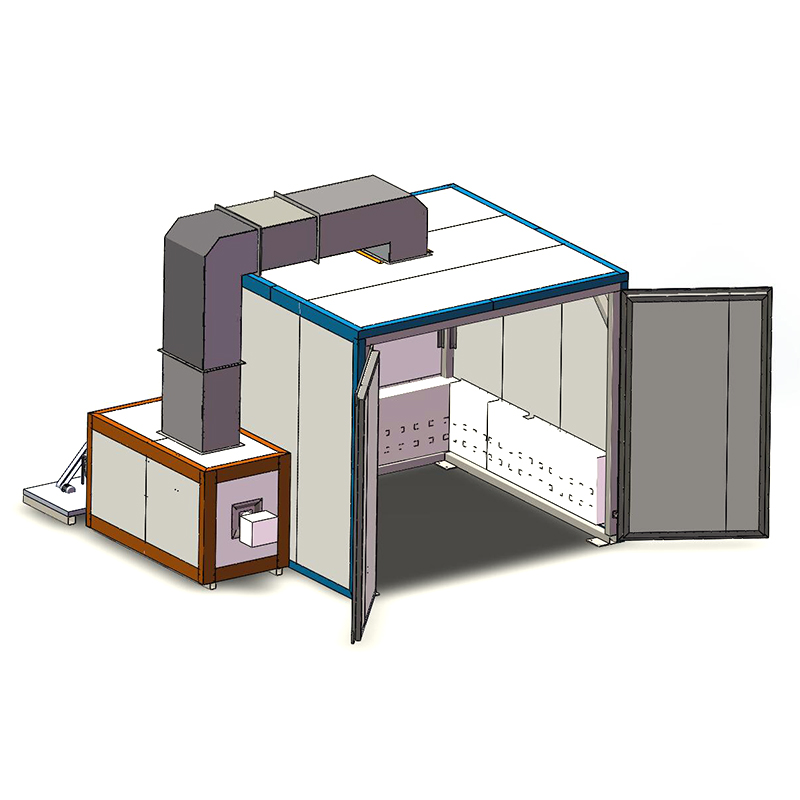 Walk-in Powder Coating Curing Oven without Floor