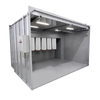 COLO-3249 Walk in Powder Coating Spray Booth for Large Workparts