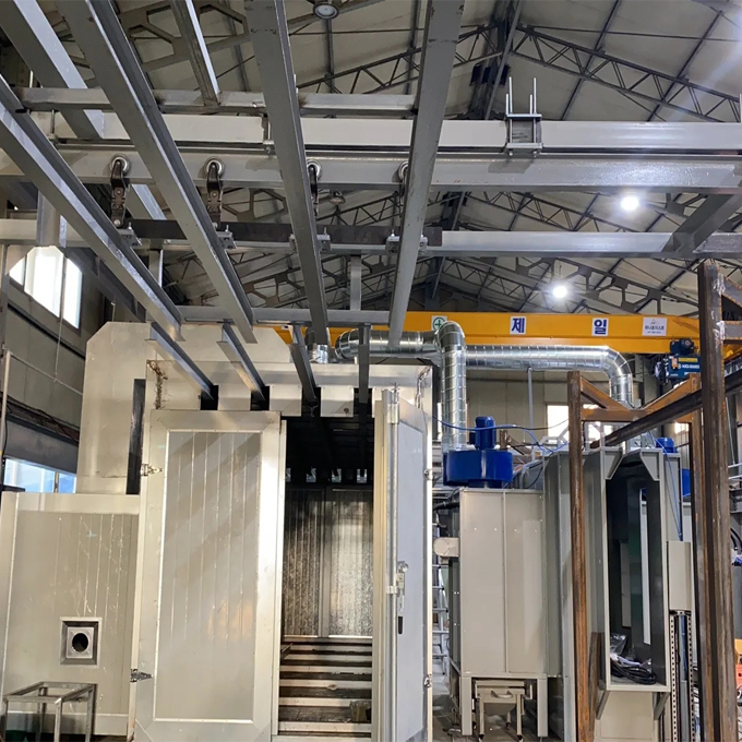 COLO Top Track Powder Curing Oven