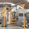 High Efficiency Automatic Powder Coating Line for Btach Large Output