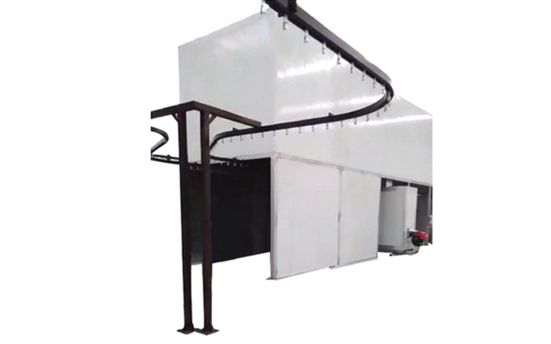 tunnel powder curing oven