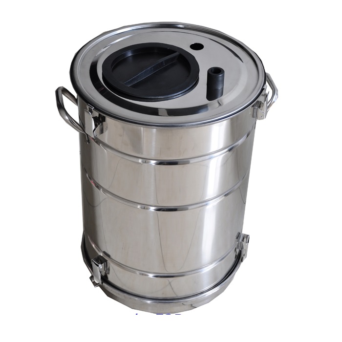 mini small powder coating hopper barrel