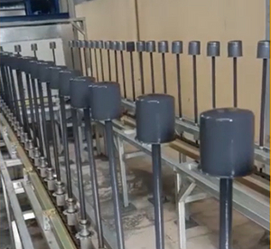Ground Rail Automatic Powder Coating Line