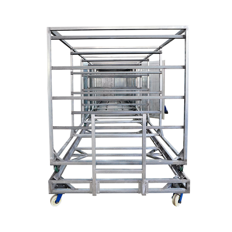 Powder Coating Oven Trolley System