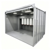 COLO-3924 Walk in Powder Coating Spray Booth for Large Workparts
