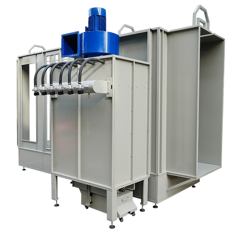 Automatic Conveyor Powder Coating Booth