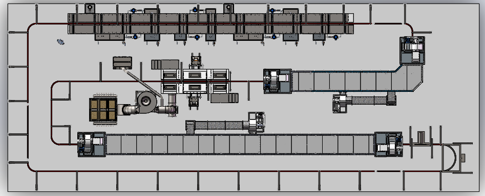 Automatic Powder Coating Line