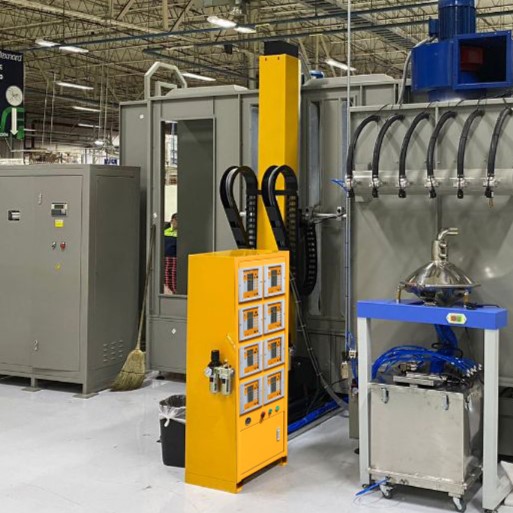 Automatic Powder Coating System