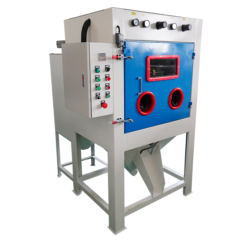 Tumble Drum Automatic Sand Blasting Cabinet