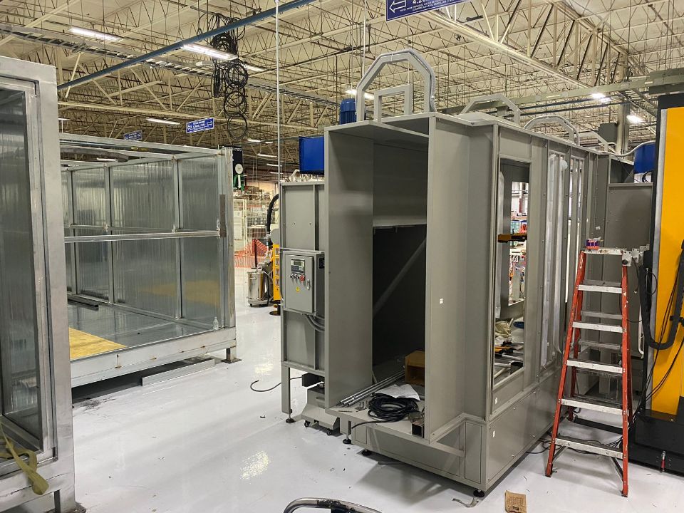 Automatic Powder Coating System