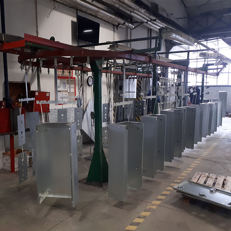 Automatic Powder Coating Line for Aluminium Profile