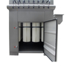 Automatic Powder Coating Spray Booth with Double Recovery for High Efficiency