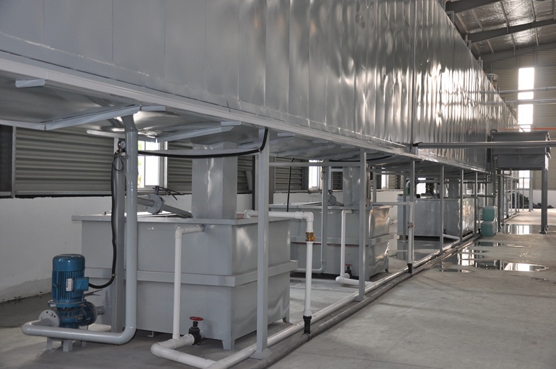 Spraying Tunnel Pretreatment Tunnel