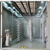 Manual Walk-in Powder Coating Line with Overhead Track for Space Saving