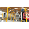 High Efficiency Automatic Powder Coating Line for Btach Large Output