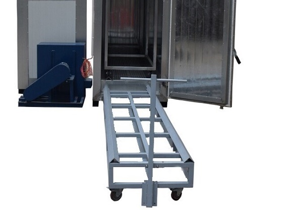 diesel powder coating oven